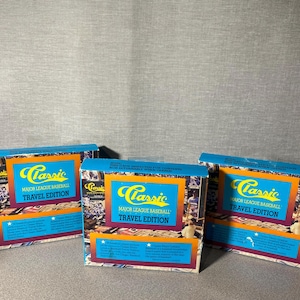 Vintage 1989 Classic MLB Board Game Travel Edition Cards 101-150 NEW!!