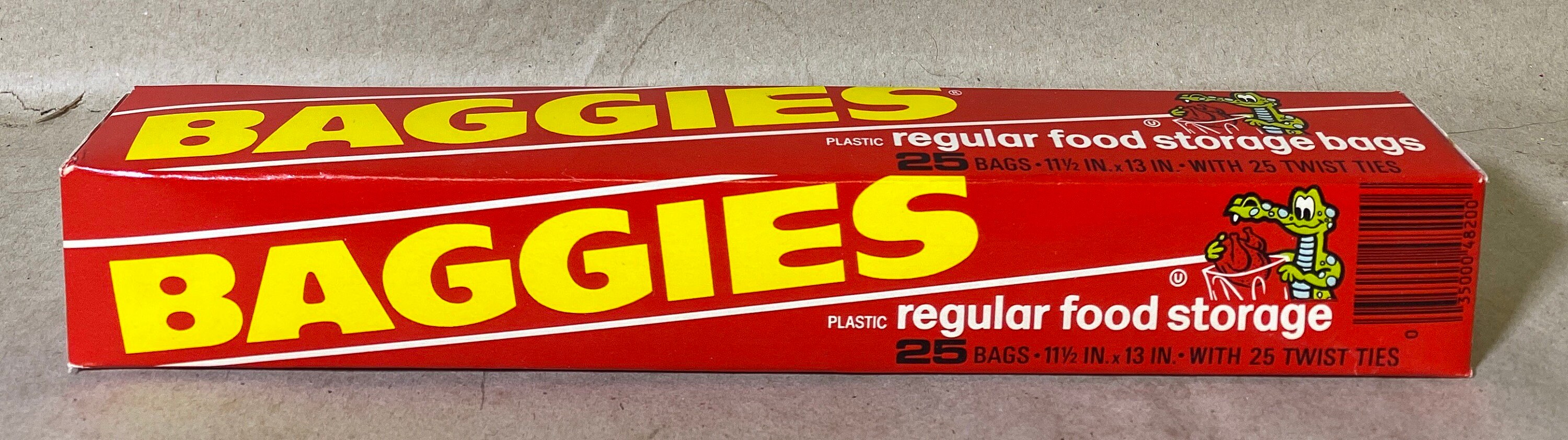 Vintage Hefty Baggies 25 Plastic Food Storage Gallon Bags Etsy