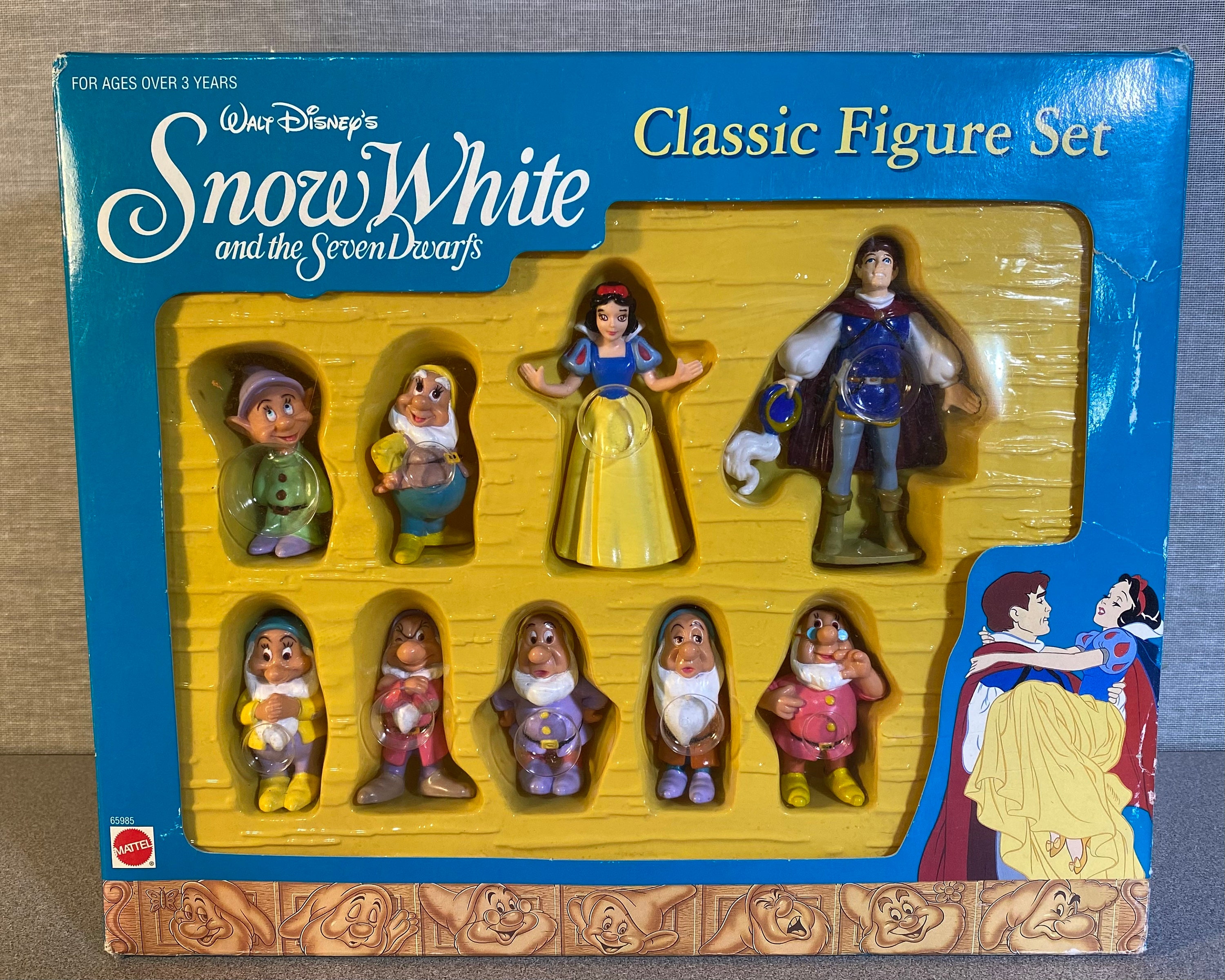 Vintage Mattel Disney Snow White and the Seven Dwarfs Classic