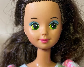 Bambola vintage Mattel Barbie Babysitter Courtney