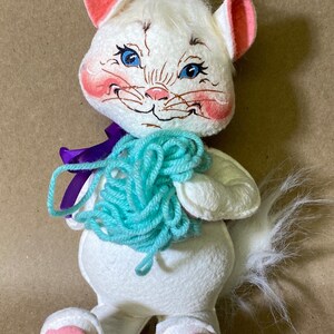 Vintage 1999 Annalee Playful Kitty 11 Plüsch Figur