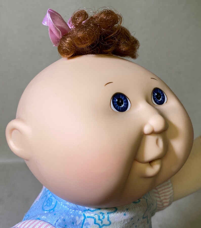 Vintage 1992 Cabbage Patch Kids Baby Cries So Real 12 Doll Works image 7
