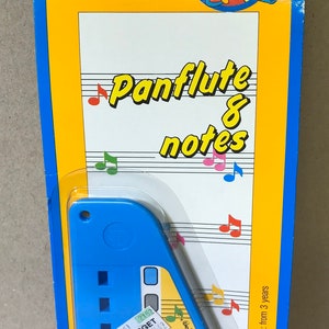 Vintage Bontempi Walt Disney Mickey Band Panflöte & Noten - Selten!!