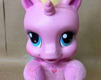 Vintage Hasbro My Little Pony Interactive Make Me Better Rarity the Unicorn 9” - Talks!!