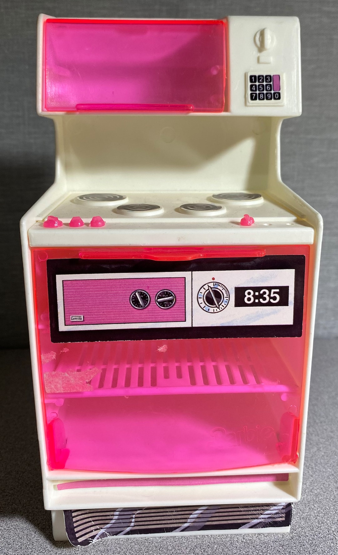 Vintage 1980 Mattel Barbie Dream House Pink Stove - Etsy