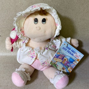 Vintage Russ Berrie Sunnyville Good Friends And Good Neighbors Baby Babs 8” Doll