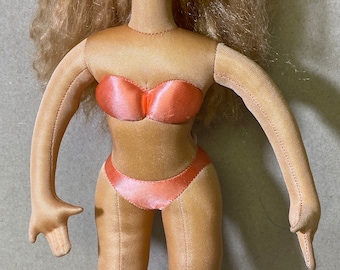 Vintage 1986 Mattel Hot Looks Poseable Chelsea 18” Doll - EUC!!