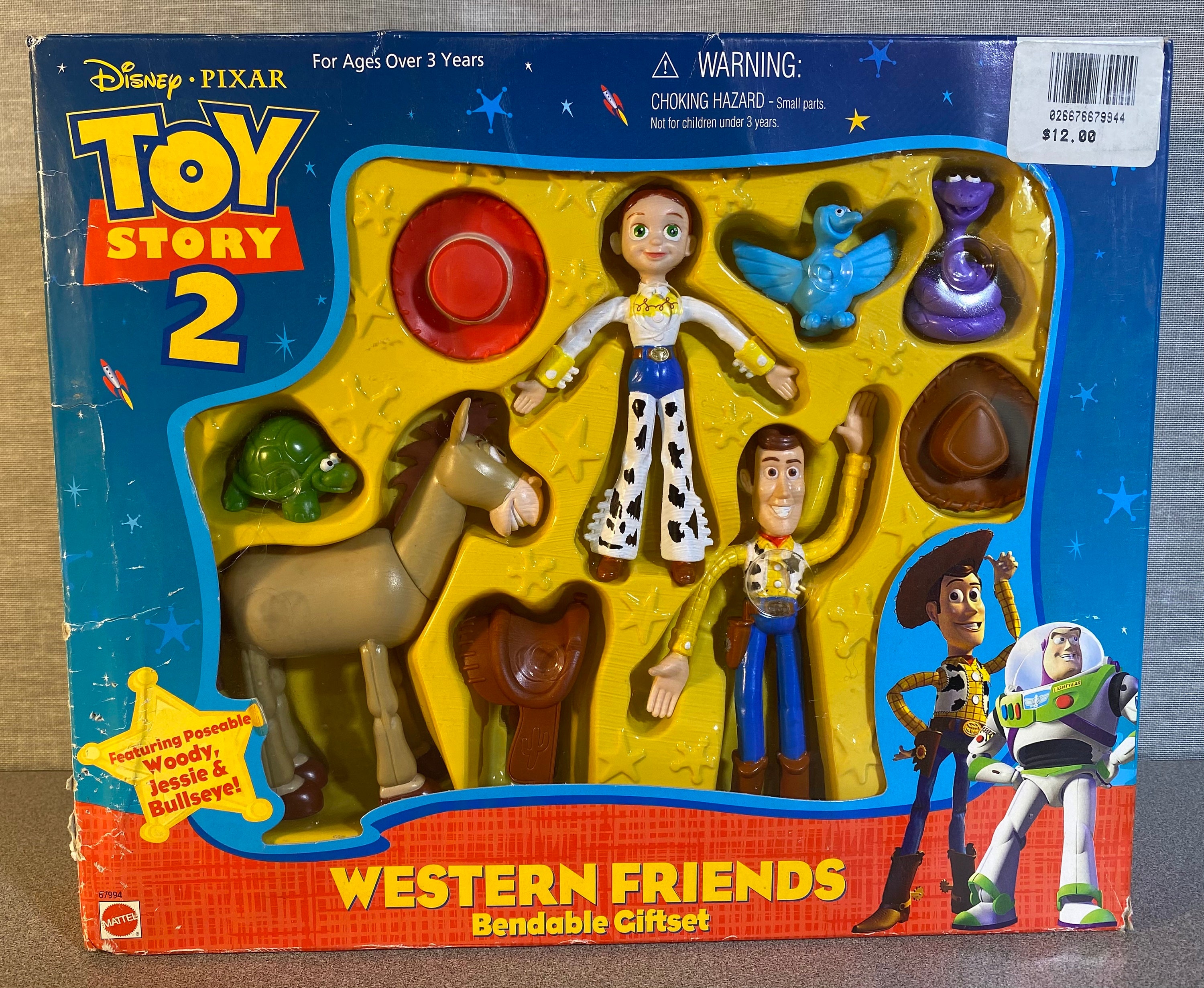 Vintage Toy Story 2: Cone Crossing Game by Mattel - 1999 Edition