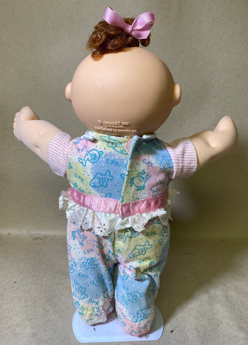 Vintage 1992 Cabbage Patch Kids Baby Cries So Real 12 Doll Works image 3