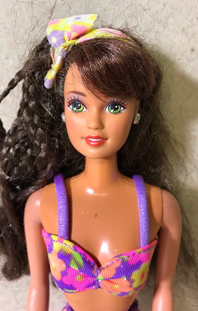 1992 Glitter Beach Teresa Barbie Doll & Extra Matching Outfit | Etsy