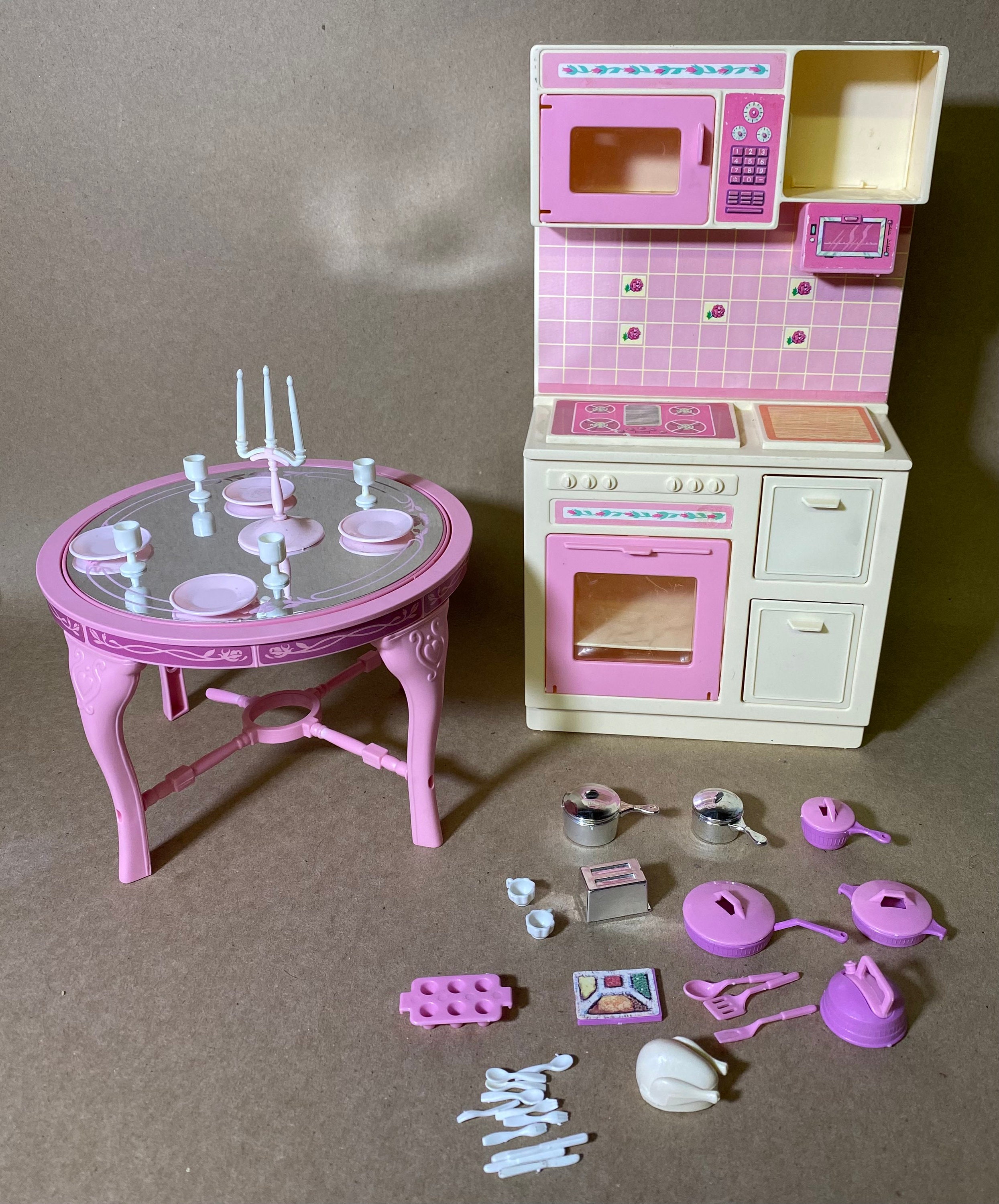Barbie sweet best sale roses furniture