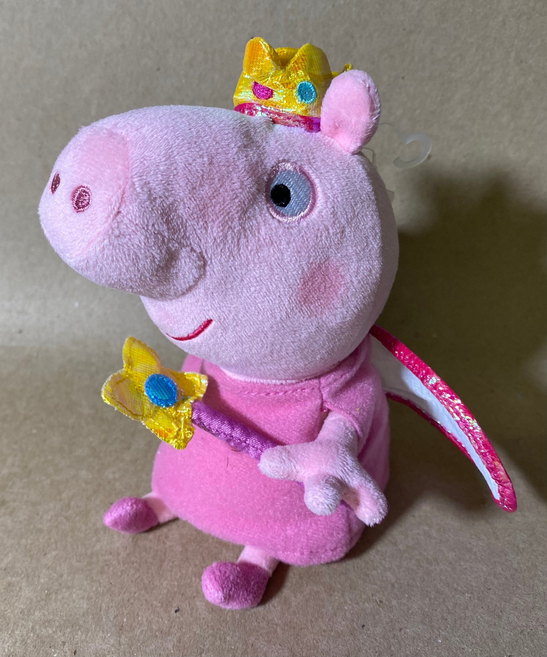 Ty Peppa Pig Princess Peppa 8” & George 7.5” Plush Lot - Etsy
