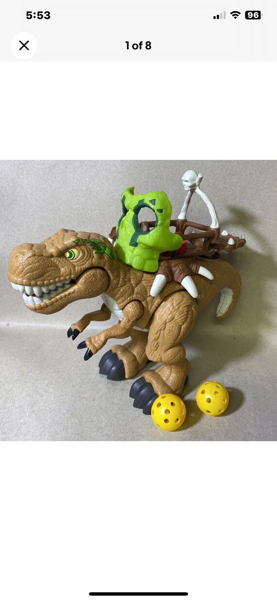 Fisher Price Imaginext Dino Fortress T-Rex Slingshot Catapult