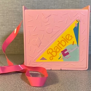 Vintage 1988 Mattel Barbie Secret Vanity Folding Purse -EUC!!