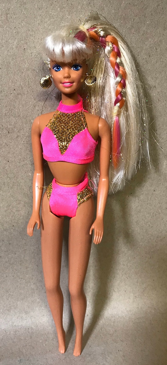 splash and color barbie