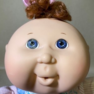 Vintage 1992 Cabbage Patch Kids Baby Cries So Real 12 Doll Works image 5