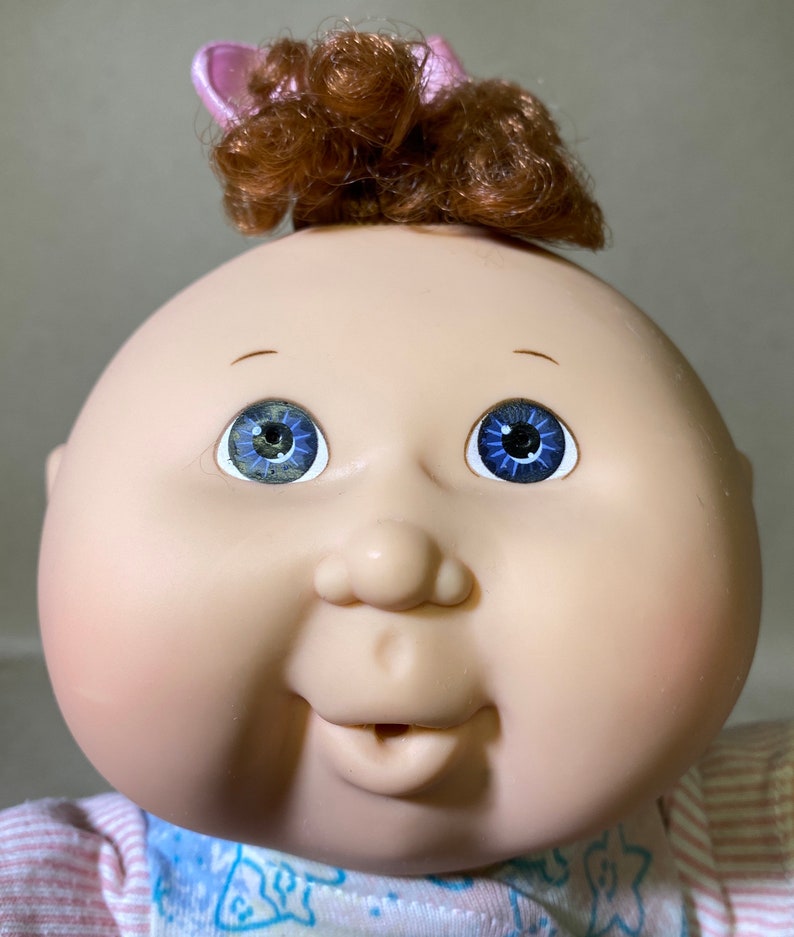 Vintage 1992 Cabbage Patch Kids Baby Cries So Real 12 Doll Works image 5