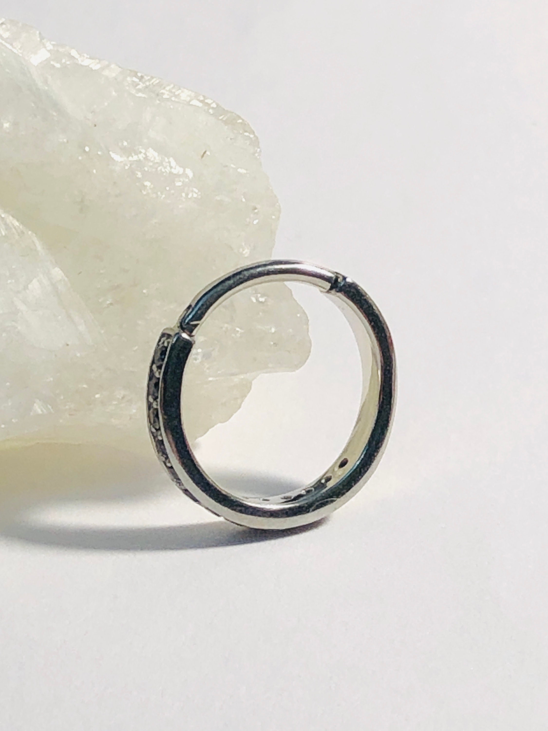 Crystal conch ring Clearance