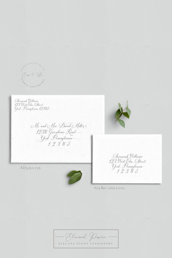 Printable Envelope Address Template from i.etsystatic.com