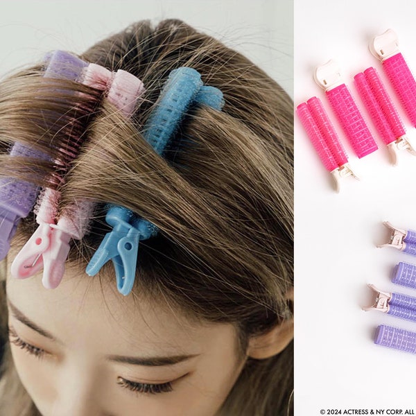 4pcs SET Natural Bangs Hair Styling Clip, Fluffy Curly Hair Plastic Clips, Hair Root Fluffy Clip, Hair Accessories, 2022 trend