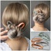 U Shape Hair Bun Holder, Hair Fork, Minimalist Modern Hair Pick, Updo Bun Maker, Hair Pins for Thin and Thick Hair 