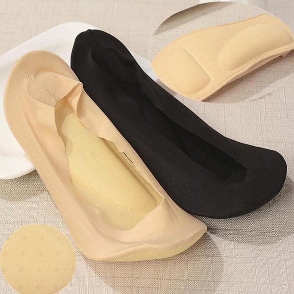 Women's Arch Support Socks Nonskid Footies with Padded Etsy