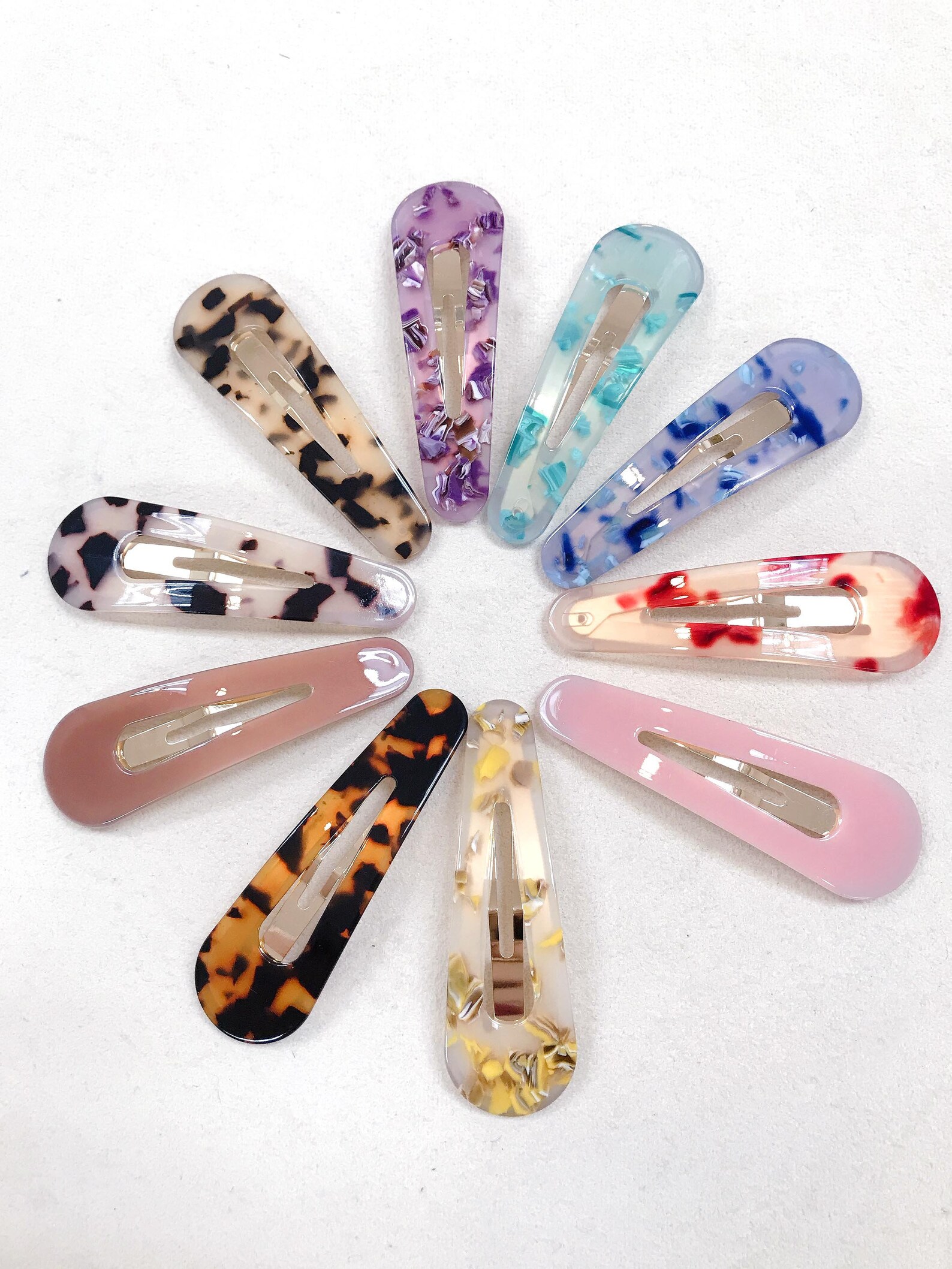 Extra Large Snap Hair Clip Tortoise Shell Hair Clips Etsy