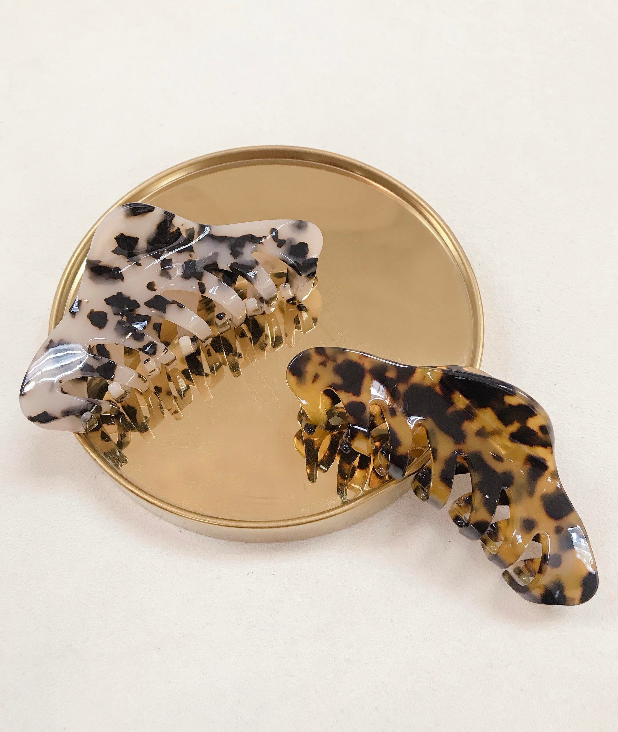 Large Hair Claw Clip Tortoise Shell Large Hair Clip Etsy