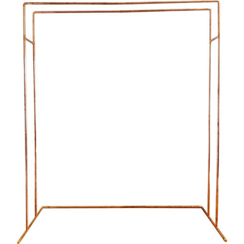 DIY Double Copper Wedding Arch Plans Double Copper Pipe Etsy
