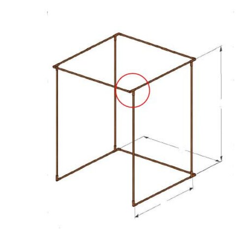 Digital Download Only Double Copper Pipe Frame Wedding Arbor Backdrop