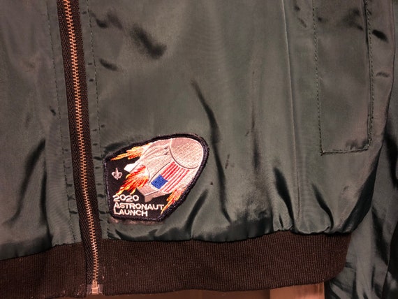 【NASA】SpaceX ★ NASA 公式オンエアジャケット ★レディース NASA Crew 1 Launch America On-Air Jacket - Womens