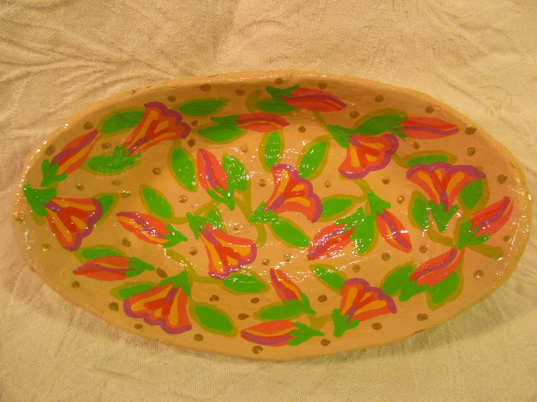 Paper Mache Bowl From Recycled Materials Etsy