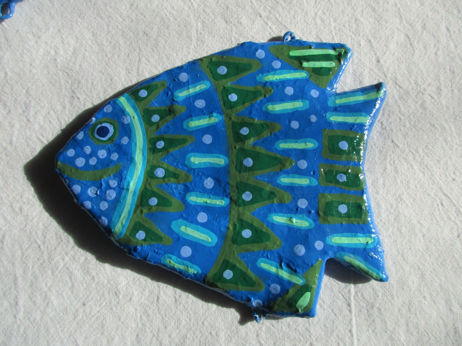 Paper Mache Fish From Recycled Junk Mail Etsy