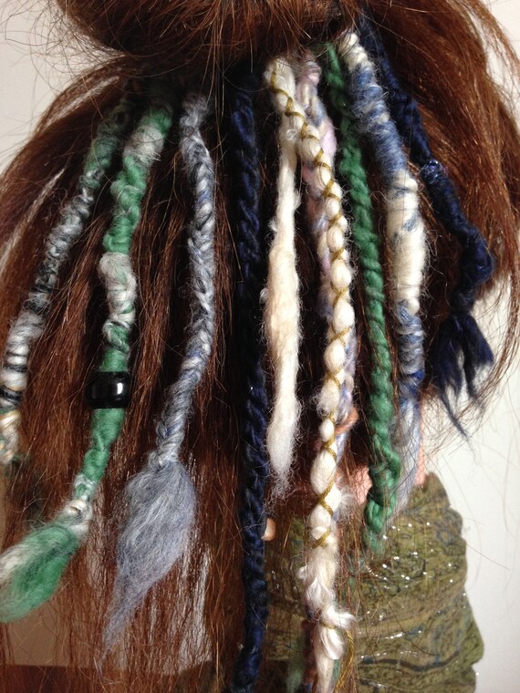 Assorted Dreadfalls Hairband Dreads Temporary Dreadlocks Short Etsy
