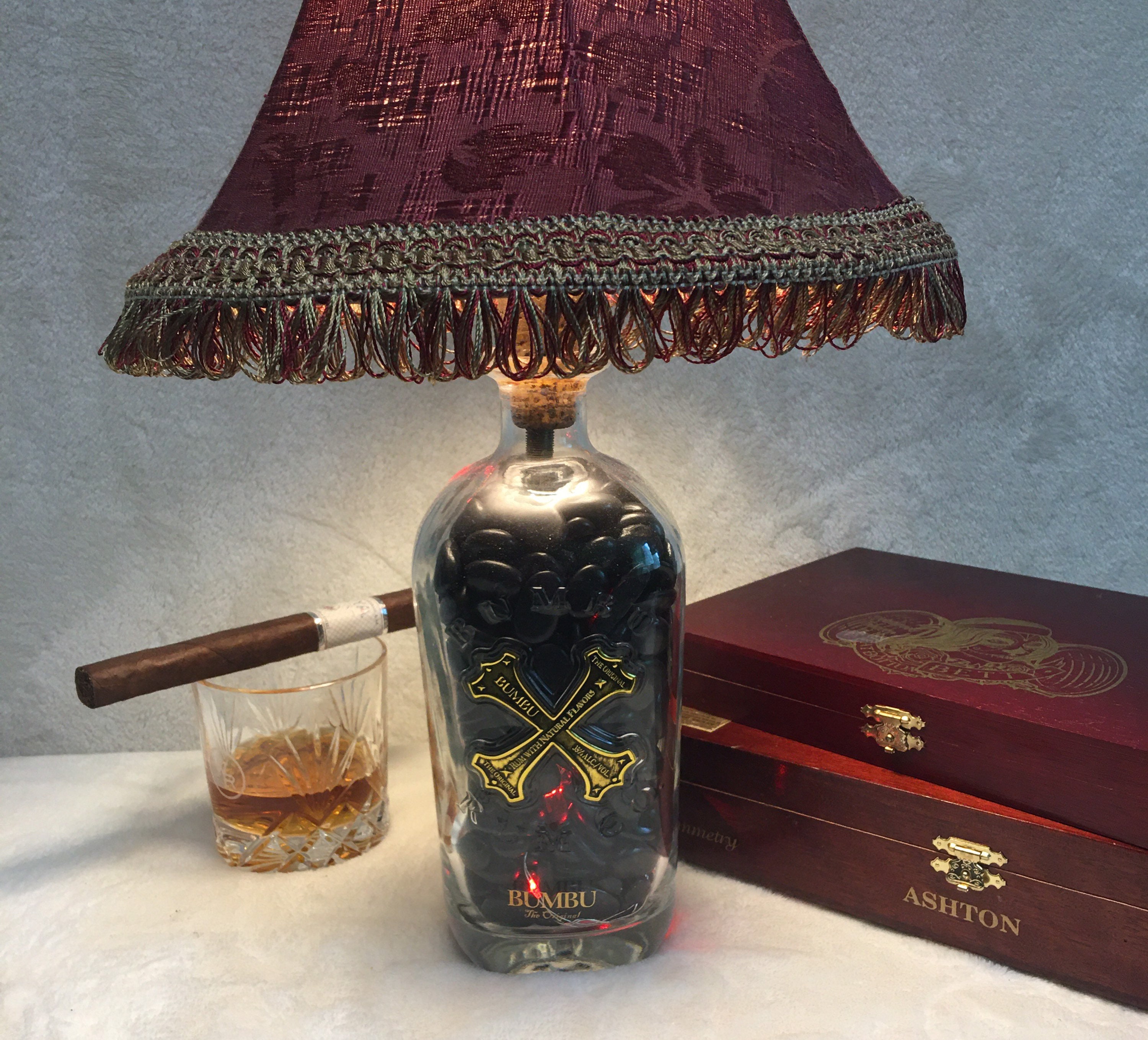 telex amateur Vroegst Bumba Rum Liquor Lamp Pirate Theme Lighted Bottle Bottle Lamp - Etsy