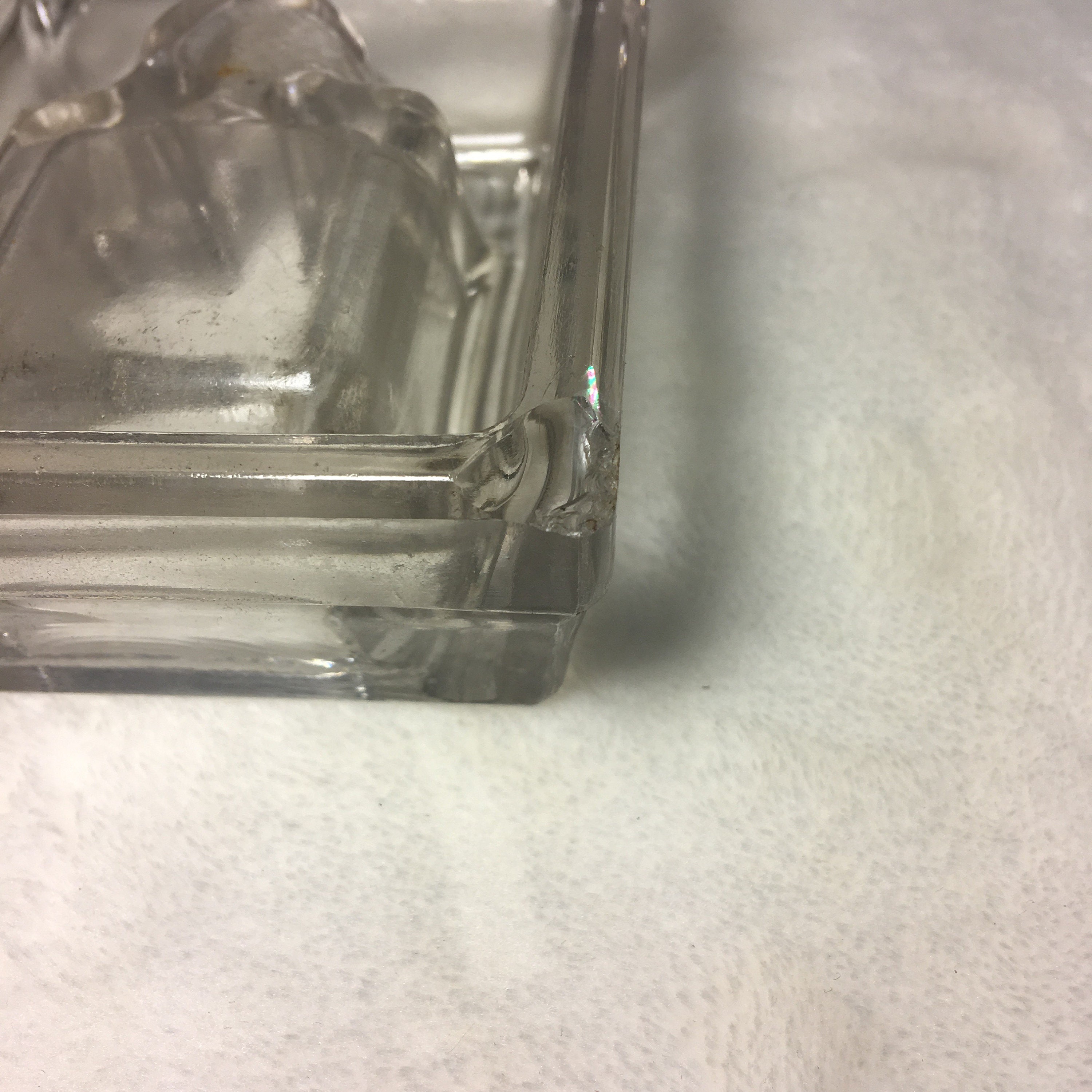 Two Vintage Pipe Rest Ashtray Rectangle Glass Pipe Holder Mid Etsy.de