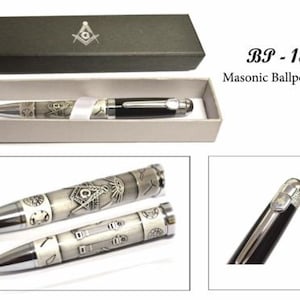Personalized Masonic Ink Pen