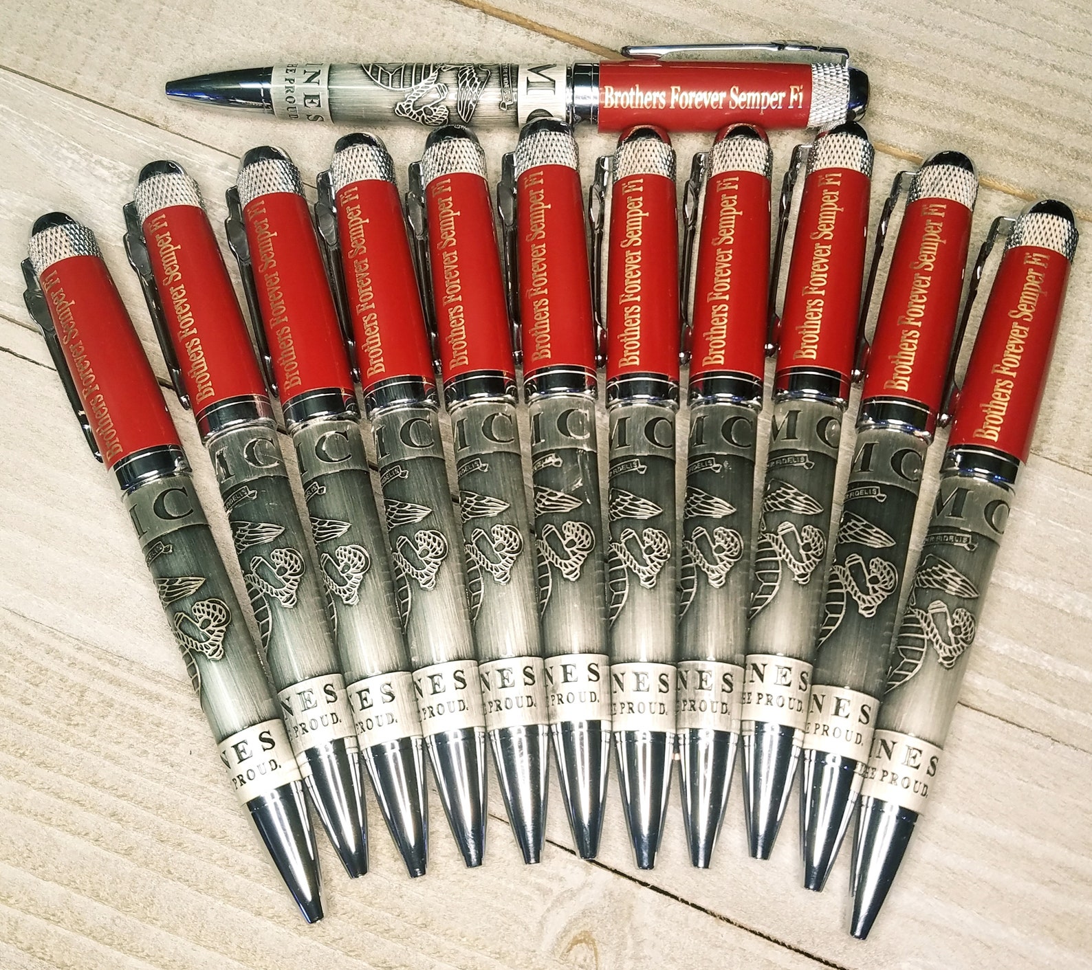 Personalized Marine Corps Ink Pen Etsy