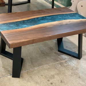 Order Now: Custom Live Edge River Coffee Table