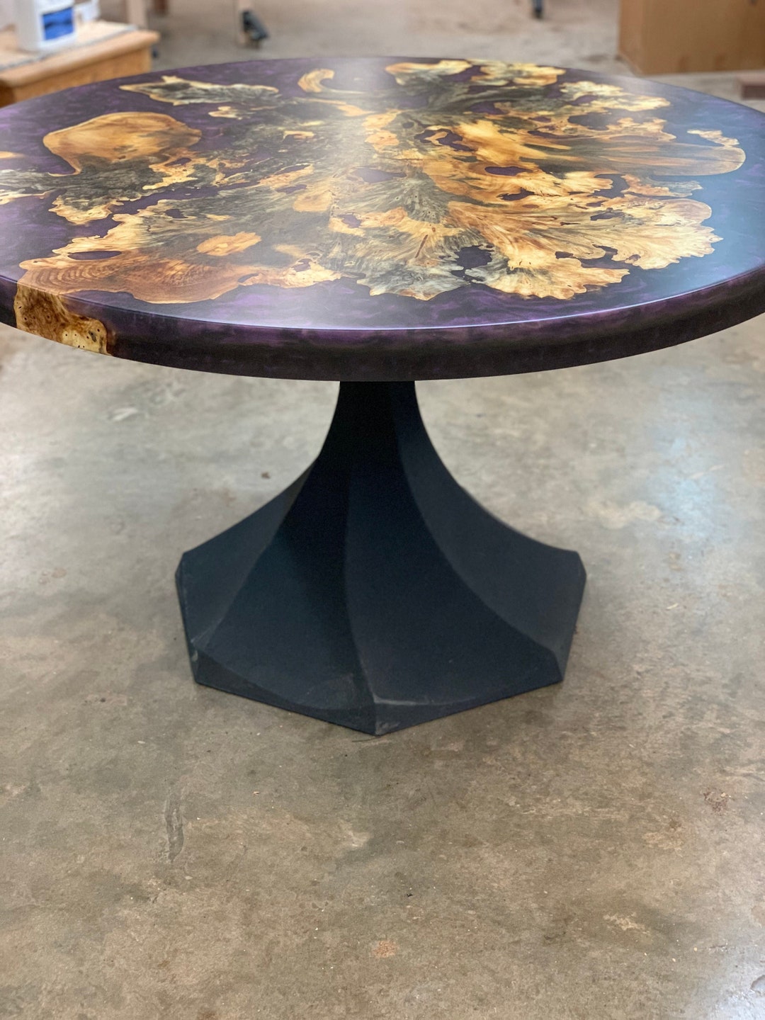 Custom Live Edge River Tables Dining Table Conference Etsy