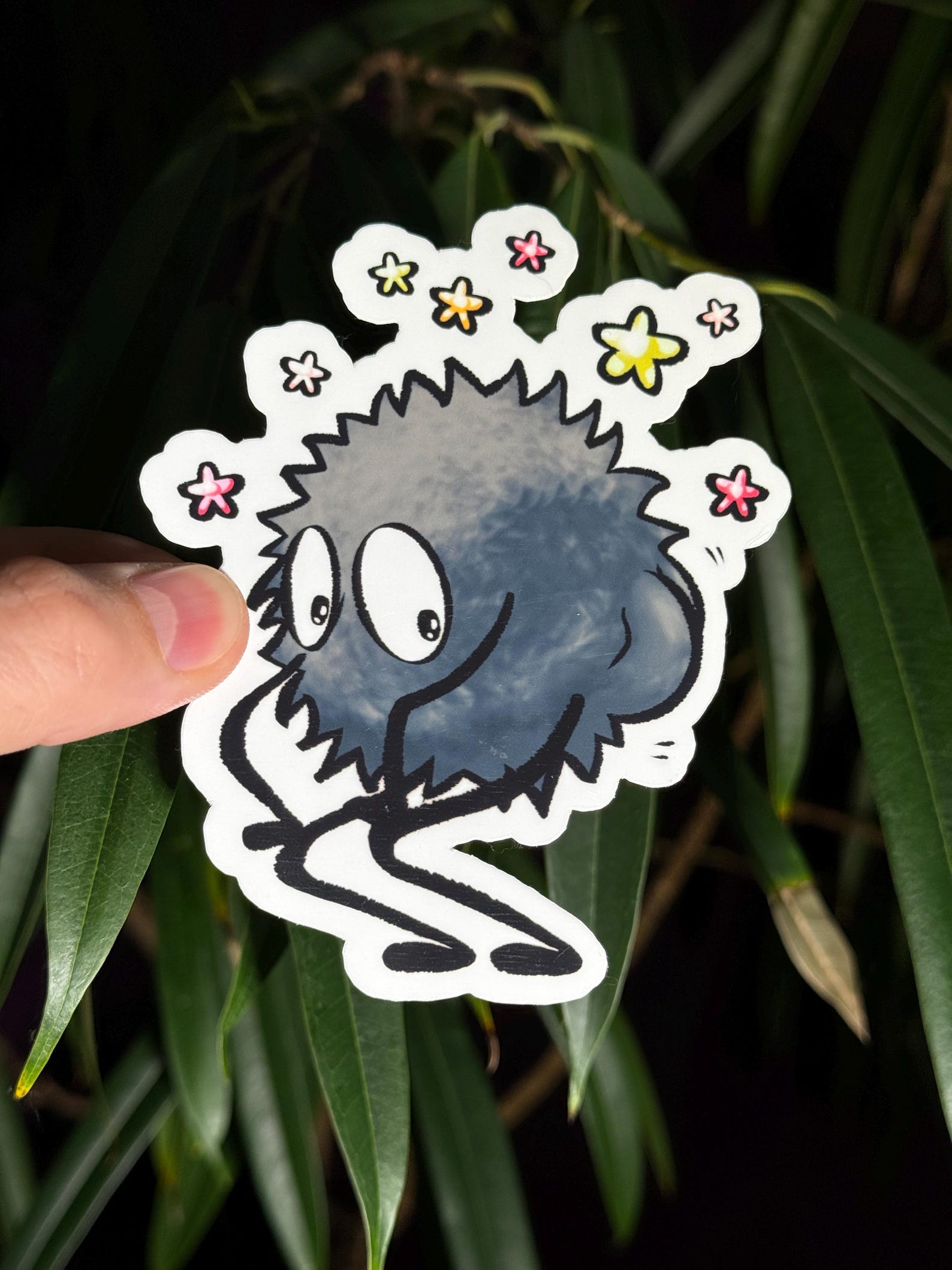 Sticker Tuerkcing Twerking Soot Sprite Sticker - Spirited Away Anime - Waterproof Vinyl ...