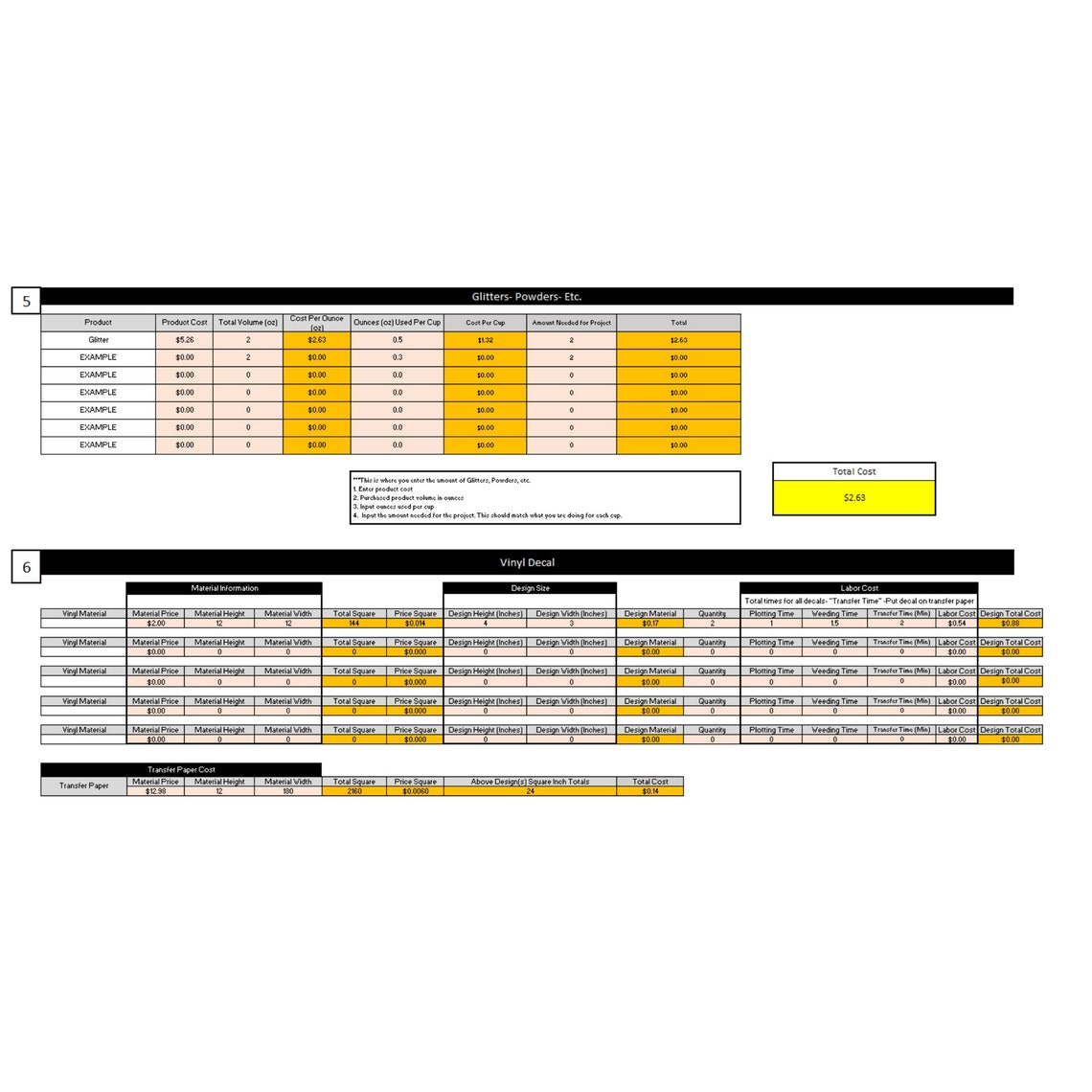 Epoxy Tumbler With Vinyl Pricing Calculator Custom Tumbler Pricing