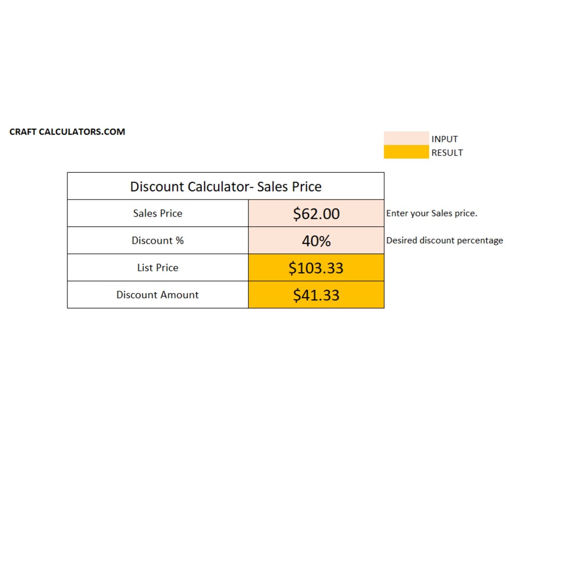Discount Calculator List Price Discount Amounthtv Discount Products