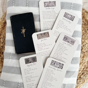 Oremus Latin Prayer Card Collection - Catholic Prayer Cards - Holy ...