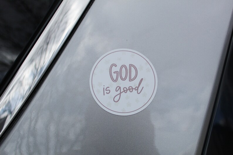 Fridge Magnet Christian Magnet Catholic Magnet Gift Car Magnet God is Good Magnet Catholic Kids