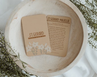 St. Gerard Prayer Card - Pregnancy Prayer - Catholic Saint - Catholic - Prayer Card - Catholic Prayer - Catholic Devotion - Catholic Gift