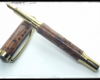 Thuya Burl Fountain Pen