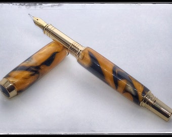 Black and Gold Fountain Pen