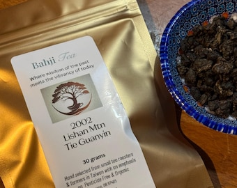 2002 Lishan Mountain Tie Guan Yin "Iron Goddess tea"
