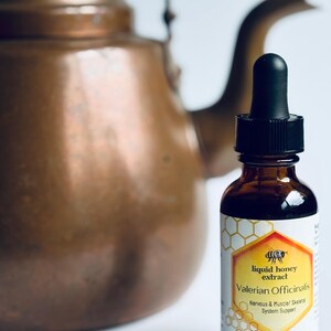Valerian Officinalis Honey Extract- 1oz Bottle